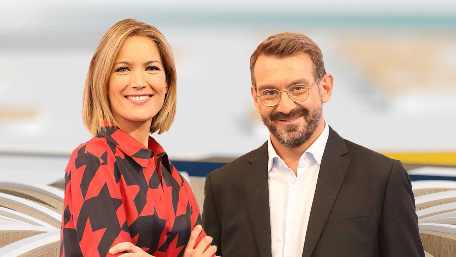 Silvia Intxaurrondo y Marc Sala