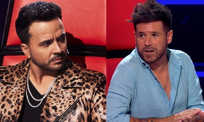 Luis Fonsi y Pablo López la voz