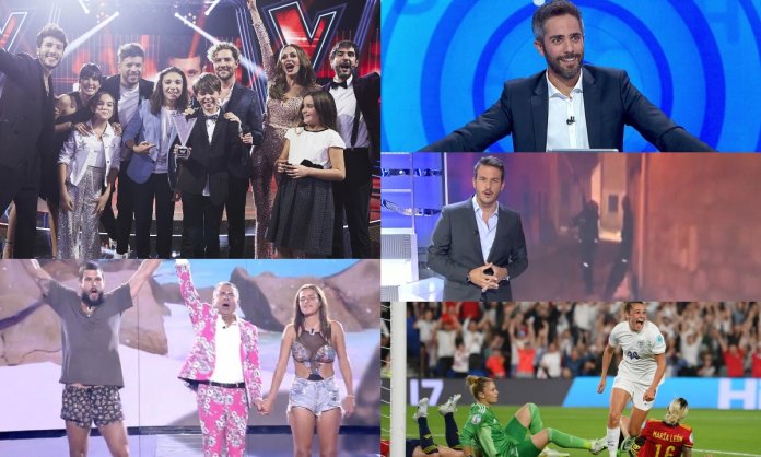 Audiencias mensuales julio