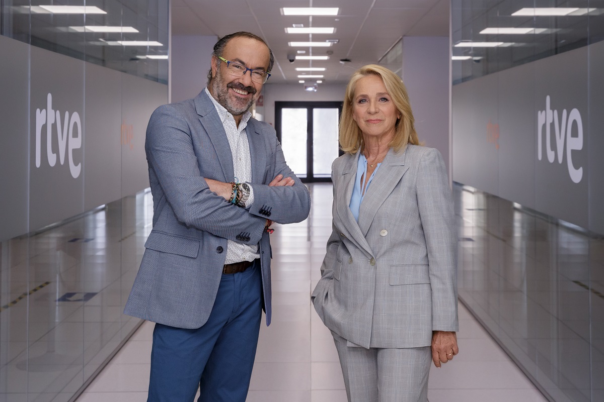 Programa presidenta RTVE - Elena Sánchez y Jesús Marchamalo