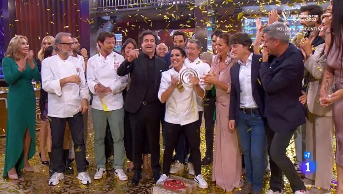 Lorena Castell, ganadora de MasterChef Celebrity