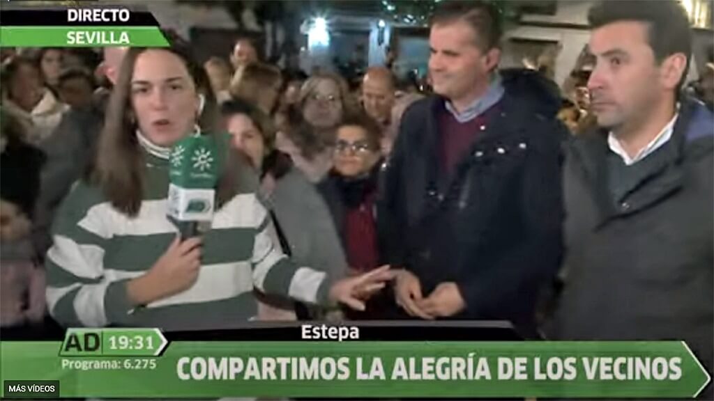 Canal Sur campanadas Estepa