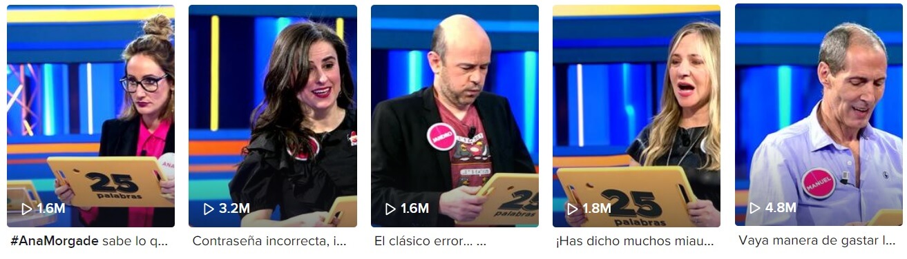 25 Palabras TikTok