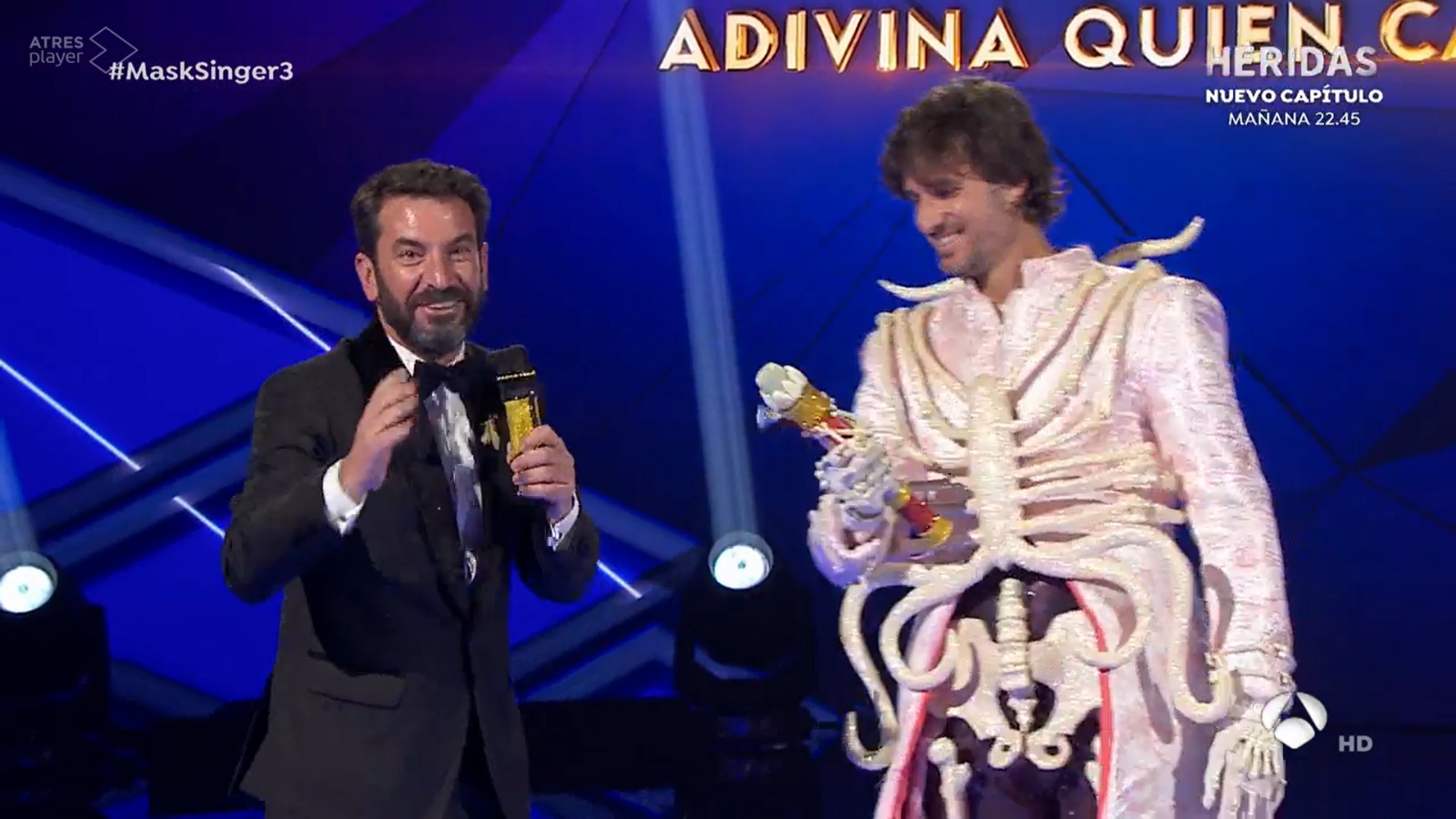 Feliciano López esqueleto Mask Singer