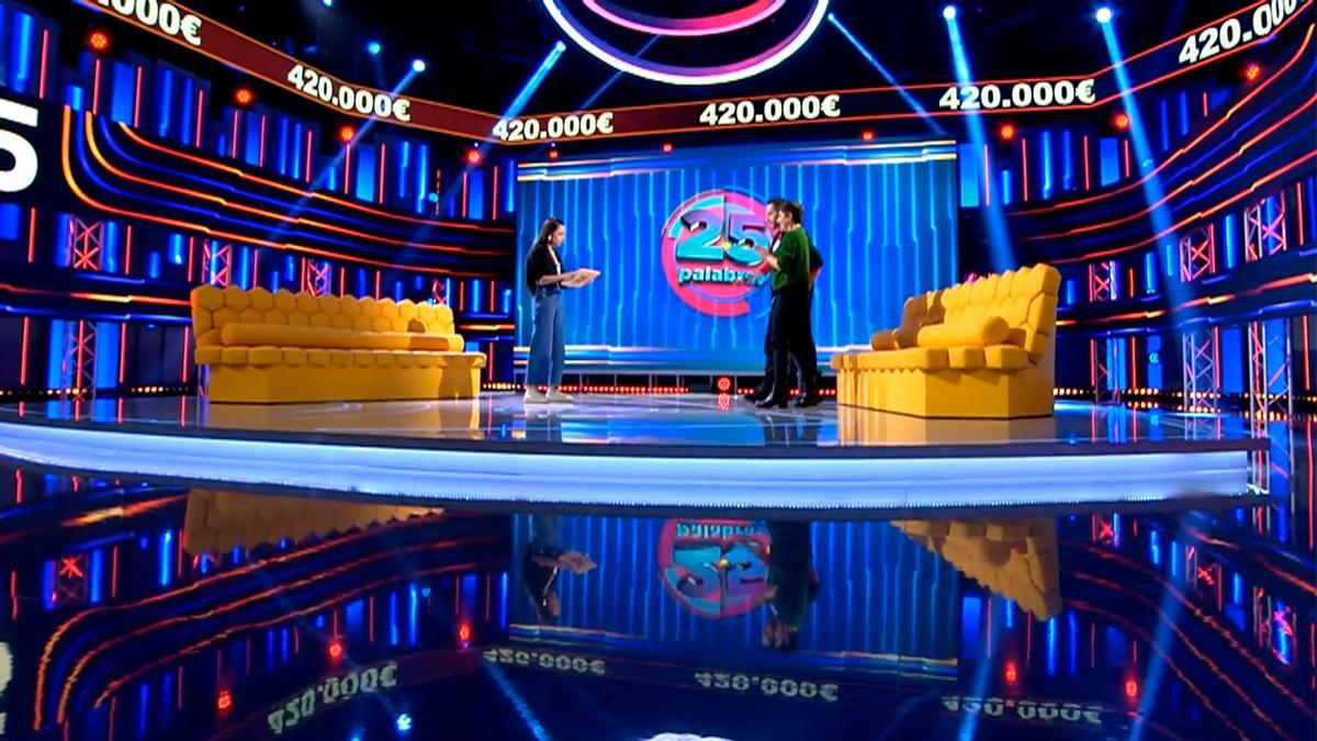 25 palabras plató