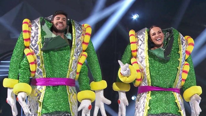 Paula Echevarría Miguel Torres Alienígenas Mask Singer